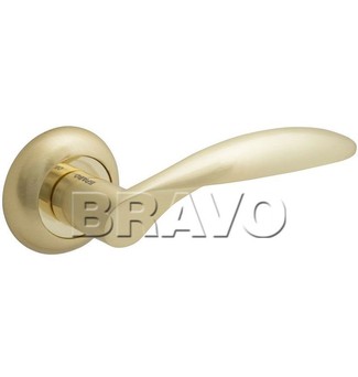 Ручка раздельная Bravo Z-420 матовое золото