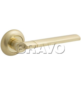 Ручка раздельная Bravo A-492 матовое золото