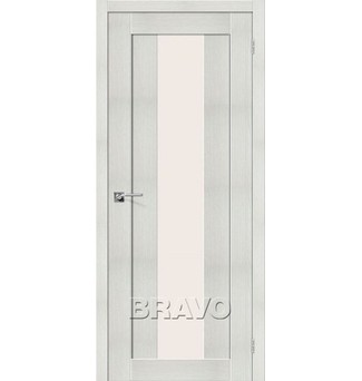 Порта-25 alu Bianco Veralinga Стекло: Сатинато белое