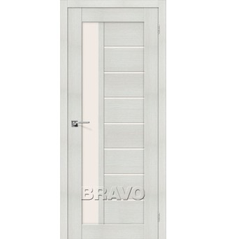 Порта-27 Bianco Veralinga Стекло: Сатинато белое 