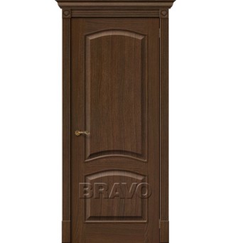 Межкомнатная шпонированная дверь Вуд Классик-32 Golden Oak глухая